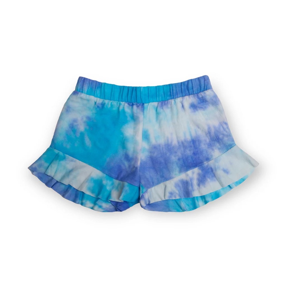 MIA New York Kids Blue and White Tie-Dye Shorts
